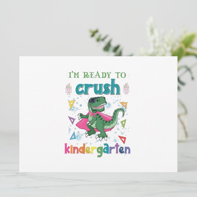 Ik ben klaar om de kindertuin te snoeien. (Staand voorkant)