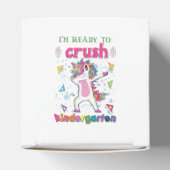 Ik ben klaar om de kindertuin te snoeien. bedankdoosjes (Bovenkant)