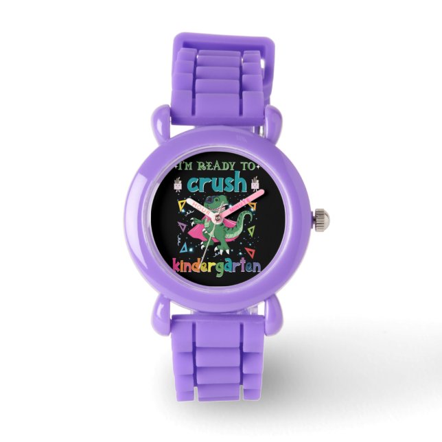 Ik ben klaar om de kindertuin te snoeien. horloge (Voorkant)