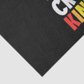 Ik ben klaar om de kleuterklas op de eerste dag te tissuepapier (Detail)