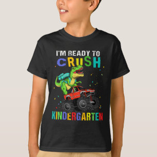Ik ben klaar om de kleuterschool-dinosaurus te ver t-shirt