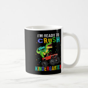 Ik ben klaar om de kleuterschool-dinosaurussen te  koffiemok