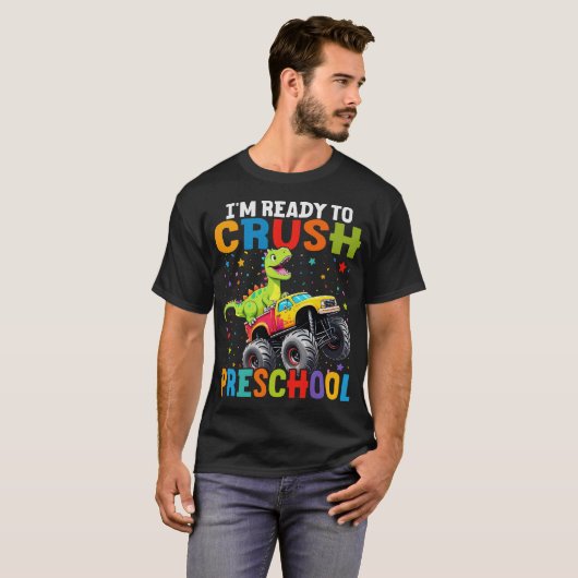 Ik ben klaar om de kleuterschool te vernietigen Re T-shirt (Voorkant volledig)