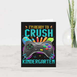 Ik ben klaar om de kleuterschool te verpletteren C Kaart