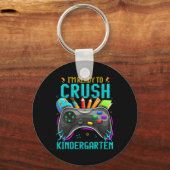 Ik ben klaar om de kleuterschool te verpletteren C Sleutelhanger (Voorkant)