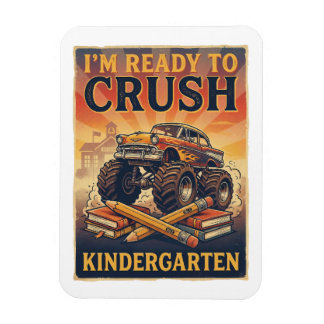 Ik ben klaar om de kleuterschool te verpletteren magneet