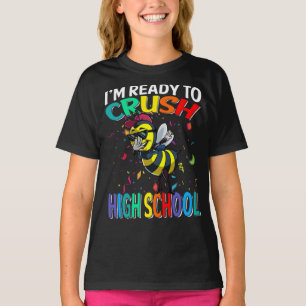 Ik ben klaar om de middelbare school bij terug naa t-shirt
