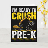 Ik ben klaar om de pre-k constructie graafmachine kaart (Gele Bloem)