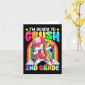 Ik ben klaar om de tweede klas van de Dabbing Unic Kaart (Gele Bloem)