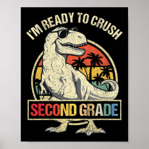 Ik ben klaar om de tweede klas van de Dinosaur ter Poster