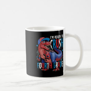 Ik ben klaar om de vierde klas dinosaurus te verpl koffiemok