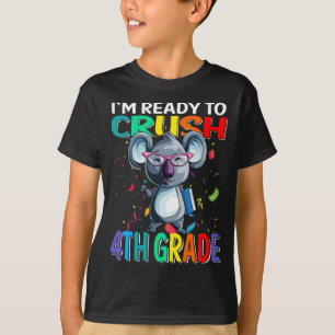 Ik ben klaar om de vierde klas Koala terug naar sc T-shirt