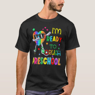 Ik ben klaar om de voorschoolse voorschool terug t t-shirt