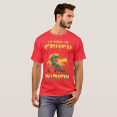 Ik ben klaar om Halloween te verpletteren T-shirt (Voorkant volledig)