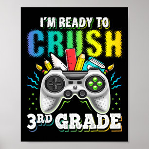 Ik ben klaar om het 3e leerjaar te kraken Ck naar Poster