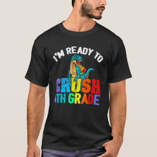 Ik ben klaar om het 4e leerjaar terug naar school  t-shirt