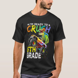 Ik ben klaar om het 5e leerjaar te kraken Eerste s T-shirt
