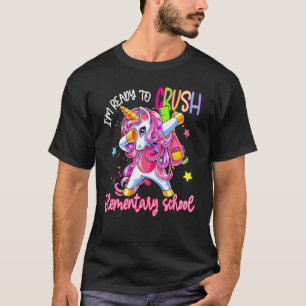 Ik ben klaar om het Stropdas van de basisschool te T-shirt