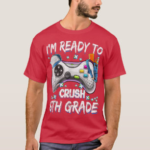 Ik ben klaar om het videospel van de 6de Grade ter T-shirt