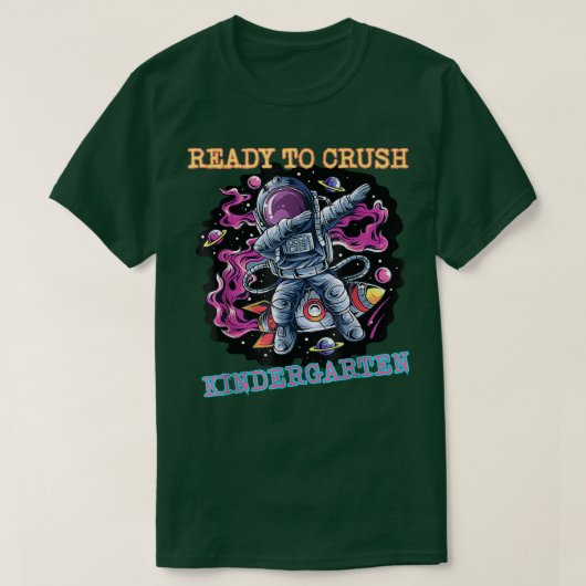 Ik ben klaar om kinderen naar school te brengen. t-shirt (Design voorkant)