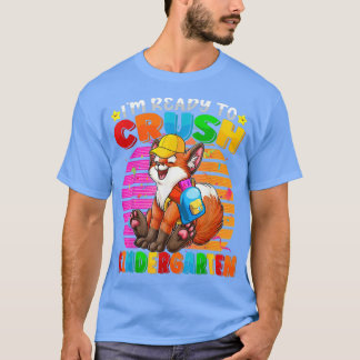 Ik ben klaar om kinderen naar school te brengen t-shirt