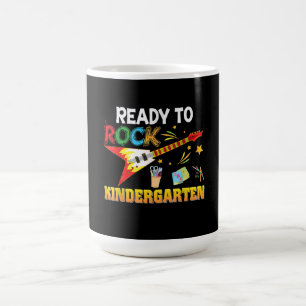 Ik ben klaar om Kindergarten terug naar school te Magische Mok