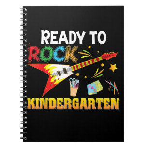 Ik ben klaar om Kindergarten terug naar school te Notitieboek