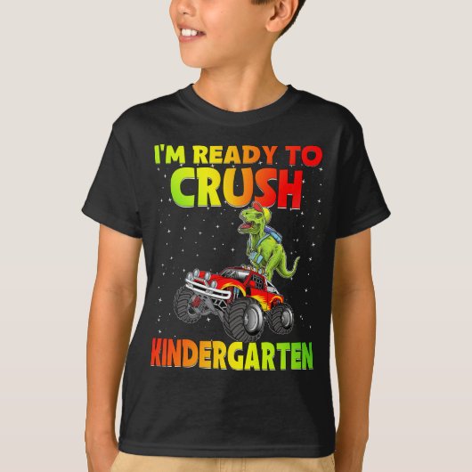 Ik ben klaar om KINDERGARTEN terug naar school te  T-shirt (Voorkant)