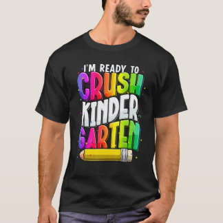 Ik ben klaar om kleuterleidster terug naar school t-shirt