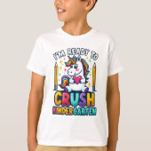 Ik ben klaar om kleuterscholen te verpletteren t-shirt (Voorkant)