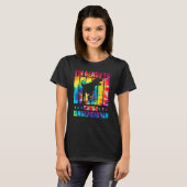 Ik ben klaar om kleuterschool dinosaurus rex Strop T-shirt (Voorkant volledig)