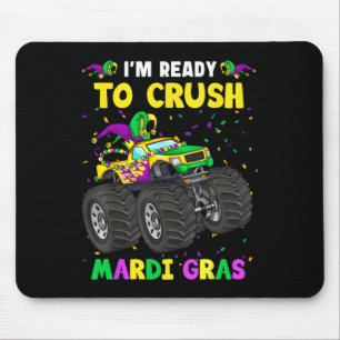 Ik ben klaar om Mardi Gras Monster Truck Peuter te Muismat