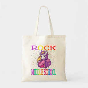 Ik ben klaar om middelbare school terug naar schoo tote bag