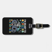 Ik ben klaar om paaseieren te pletten monstertruck bagagelabel (Voorkant horizontaal)