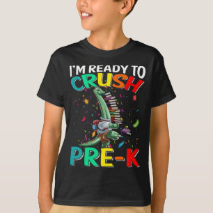 Ik ben klaar om Pre-K Brachiosaurus dinosaurus te  T-shirt