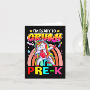 Ik ben klaar om Pre K Dab Eenhoorn te vermorzelen  Kaart