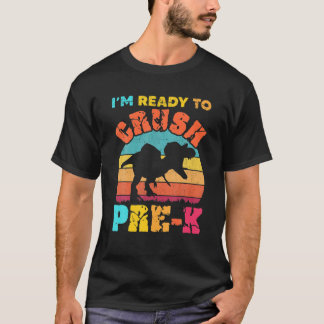 Ik ben klaar om pre-K Dinosaur terug te brengen na T-shirt