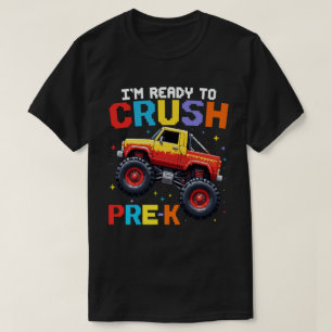 Ik ben klaar om Pre K Monster Truck te vernietigen T-shirt
