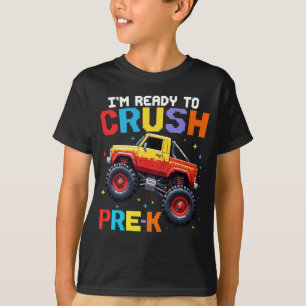 Ik ben klaar om Pre K Monster Truck te vernietigen T-shirt