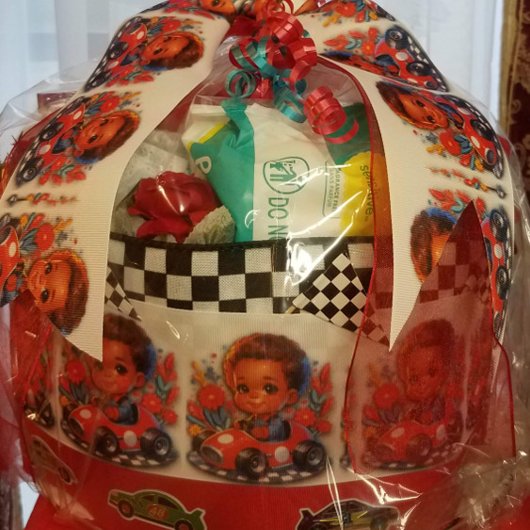 Ik ben klaar om te racen grosgrain lint