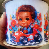 Ik ben klaar om te racen grosgrain lint