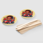 Ik ben klaar om te racen handwaaier (Niet-gemonteerd)