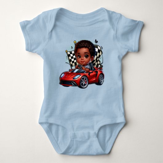 Ik ben klaar om te racen romper (Voorkant)