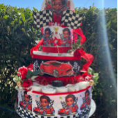 Ik ben klaar om te racen satijnen lint