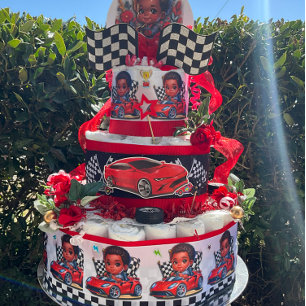 Ik ben klaar om te racen satijnen lint