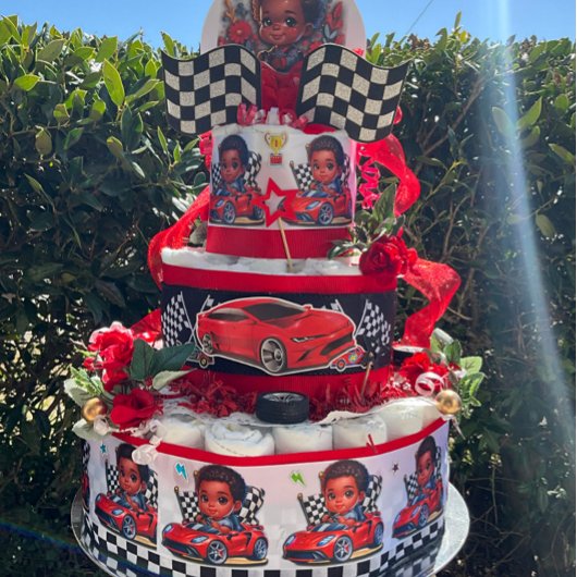 Ik ben klaar om te racen satijnen lint