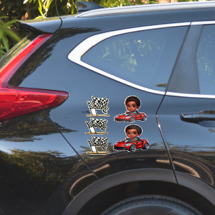 Ik ben klaar om te racen sticker