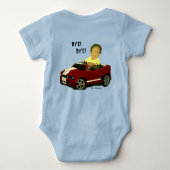 Ik ben klaar om te rollen! Bodysuit (Achterkant)