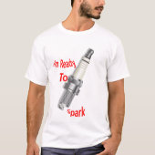 Ik ben klaar om te sparken t-shirt (Voorkant)