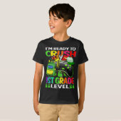 Ik ben klaar om te verpletteren 1st Grade Level Ga T-shirt (Voorkant volledig)